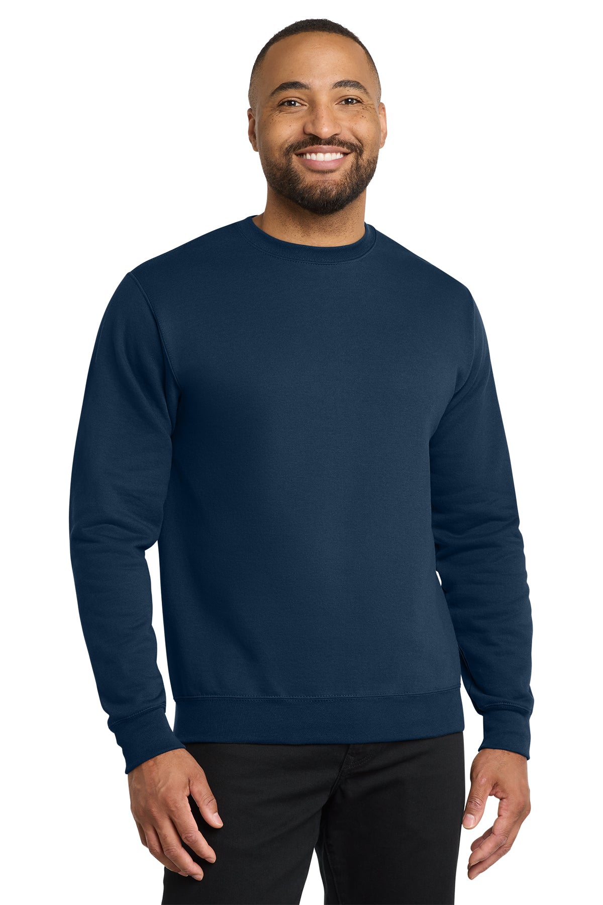 Port & Company Core Fleece Crewneck Sweatshirt - Navy