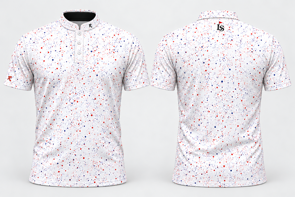Less Sloppy Golf Polo — Splatter
