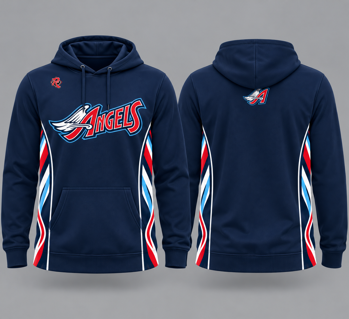 Angels Basketball hoodie — Navy