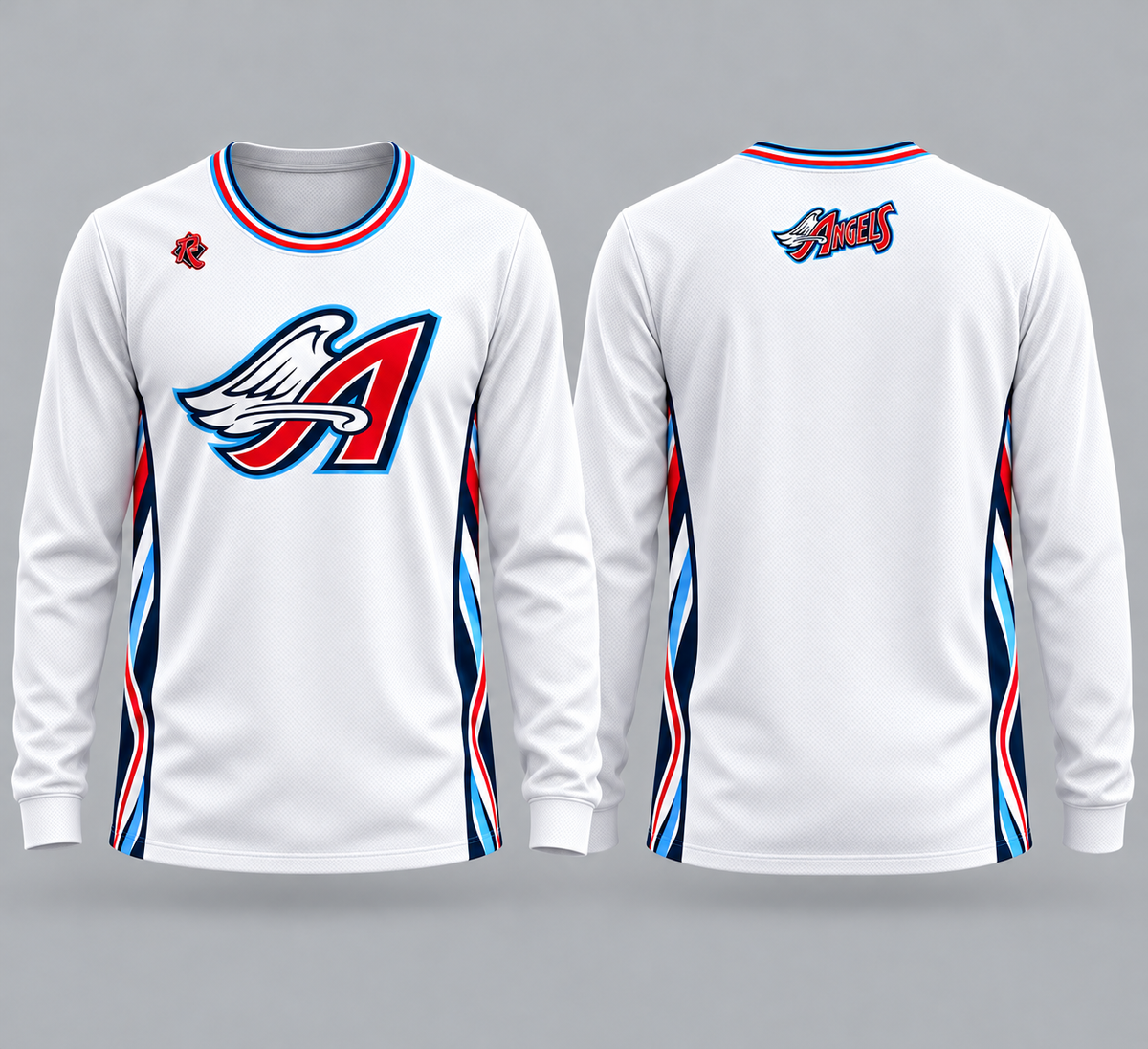 Angels Basketball long sleeve — White