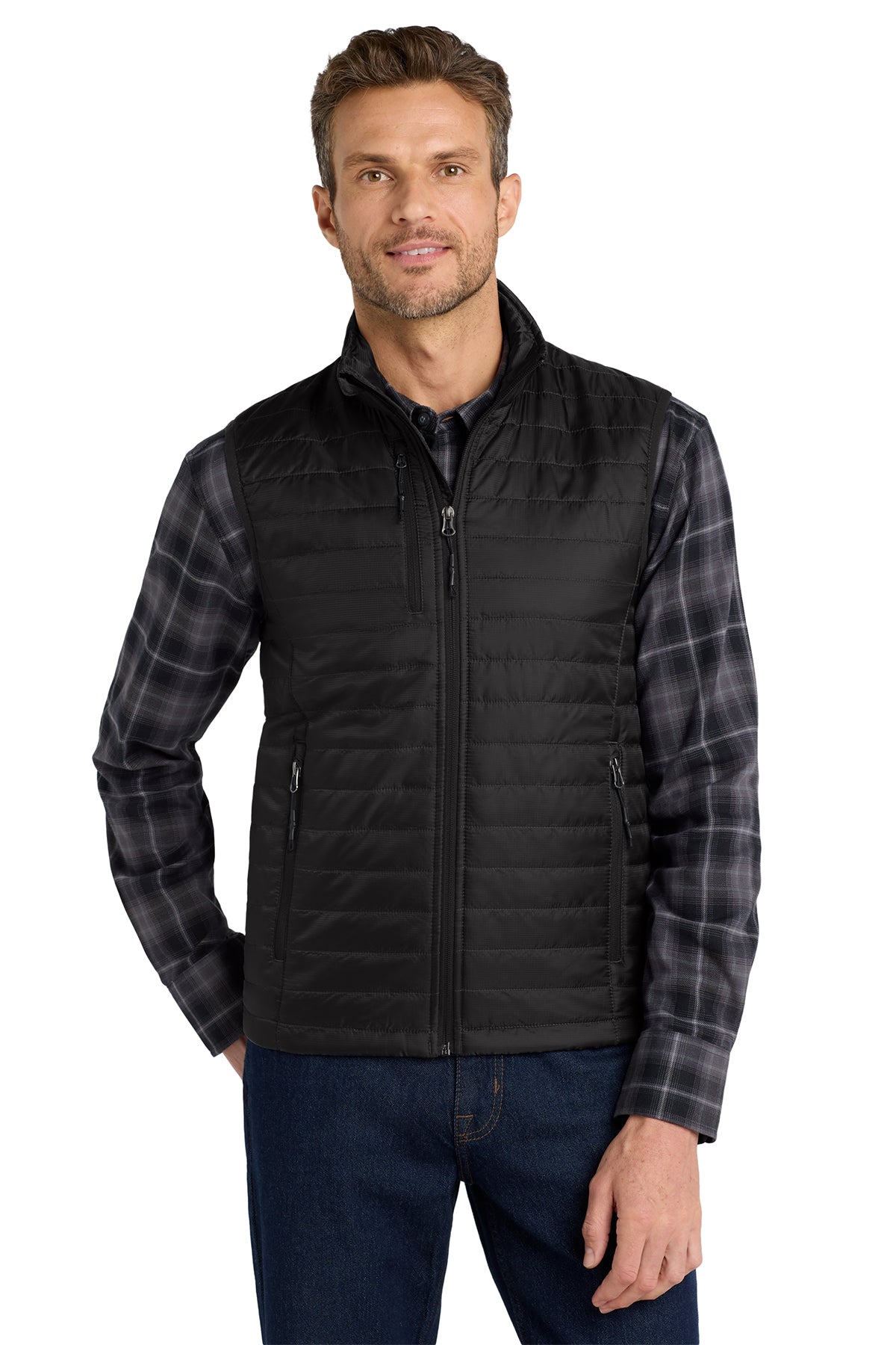 Port Authority Packable Puffy Vest - Black