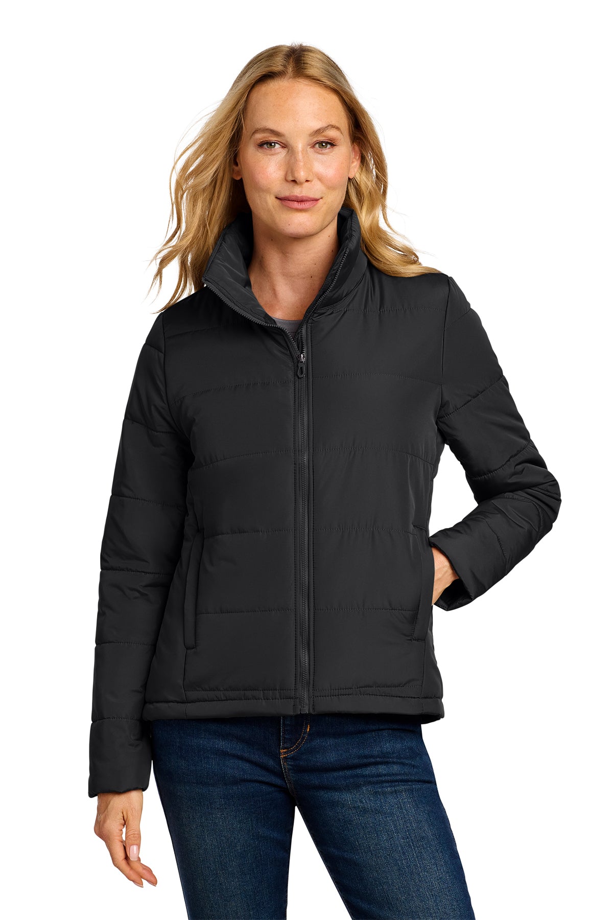 Port Authority Women's Puffer Jacket - Black