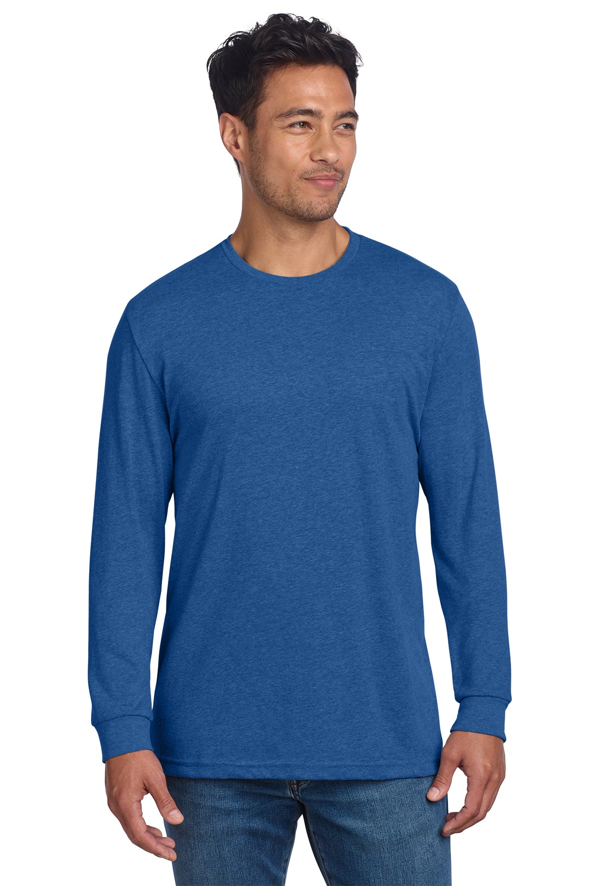 Next Level Apparel Adult CVC Long Sleeve Tee - Royal