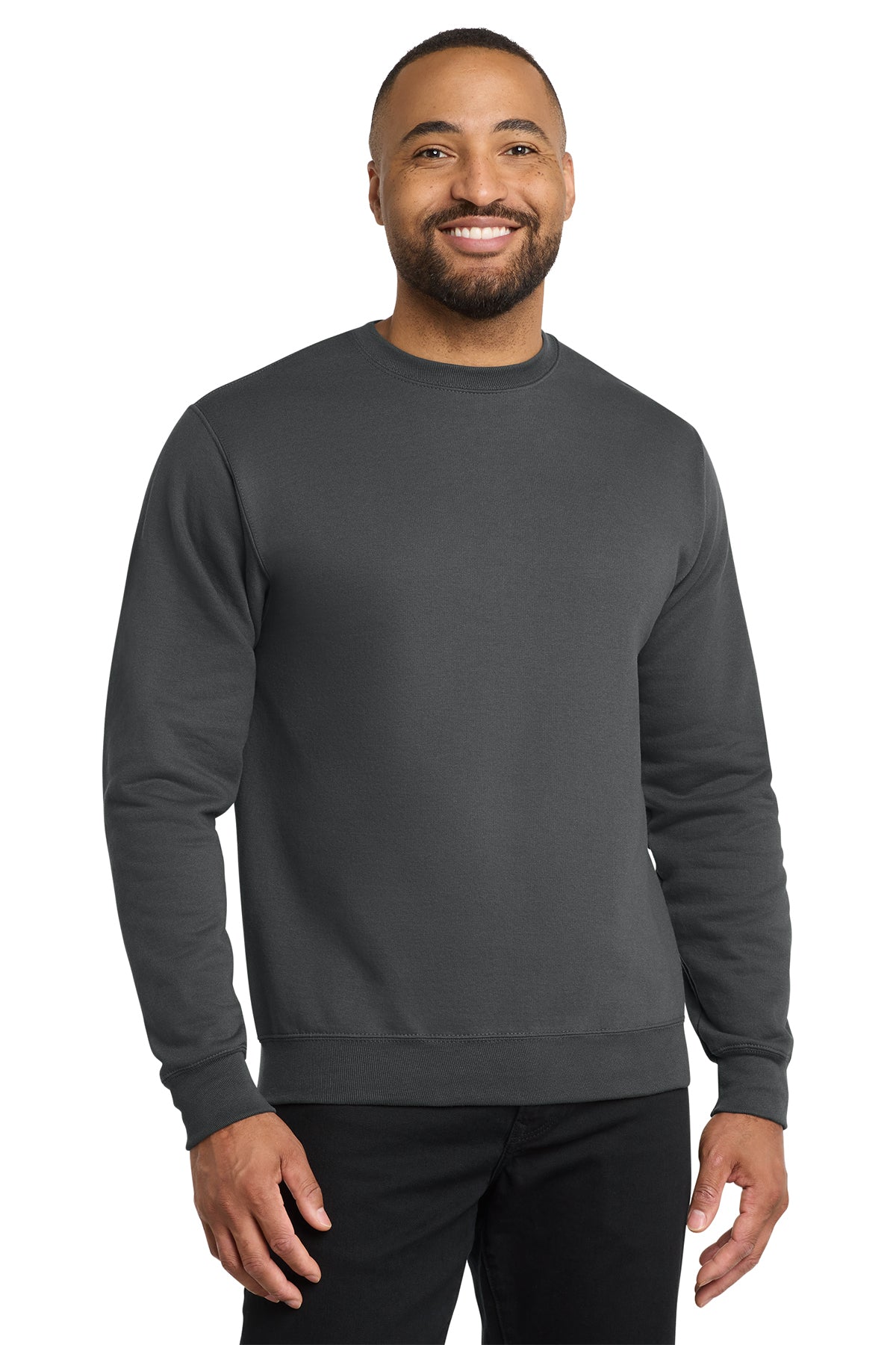 Port & Company Core Fleece Crewneck Sweatshirt - Grey