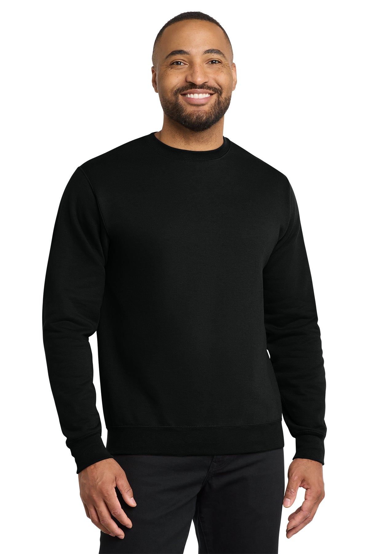 Port & Company Core Fleece Crewneck Sweatshirt - Black