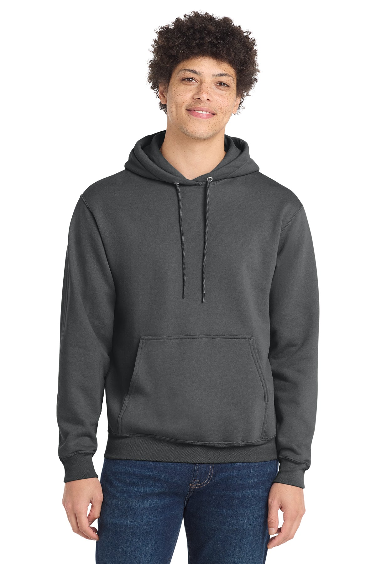 Port & Company Core Fleece Pullover Hoodie - Grey