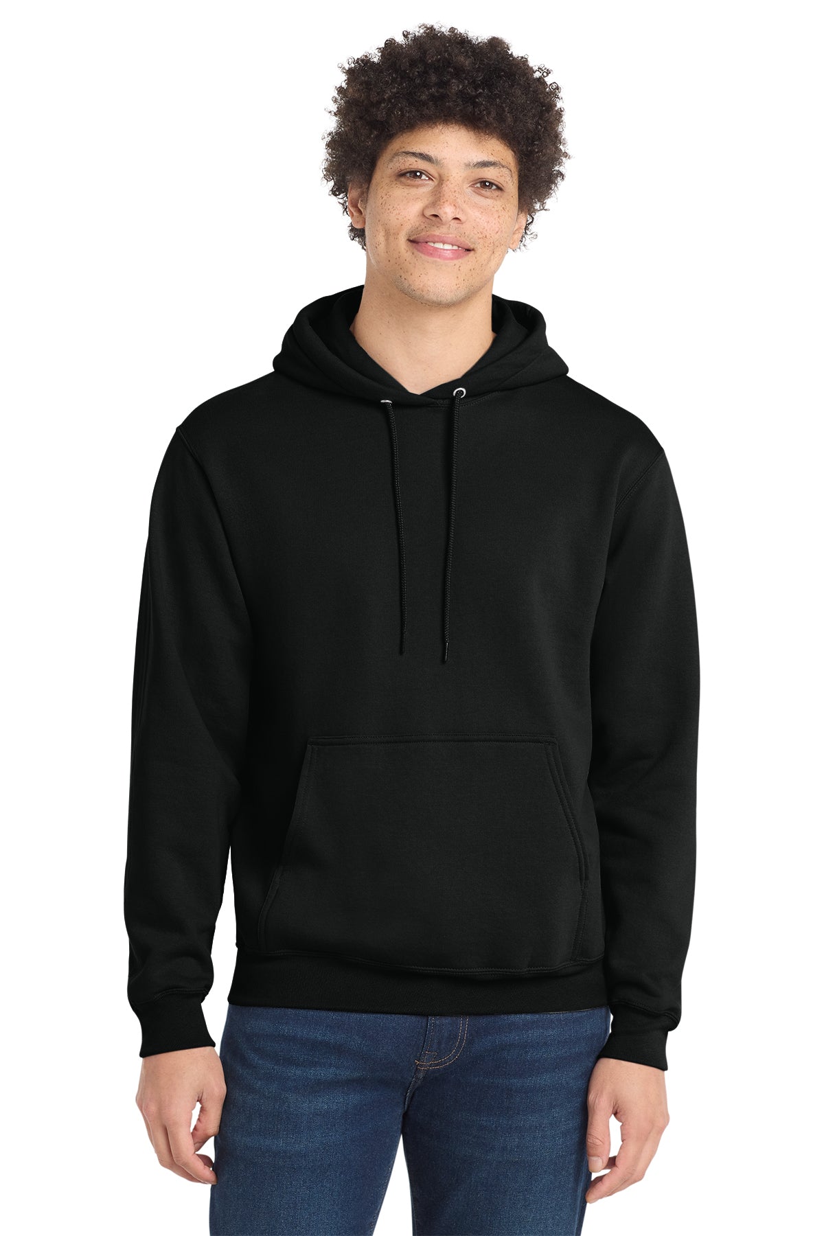 Port & Company Core Fleece Pullover Hoodie - Black