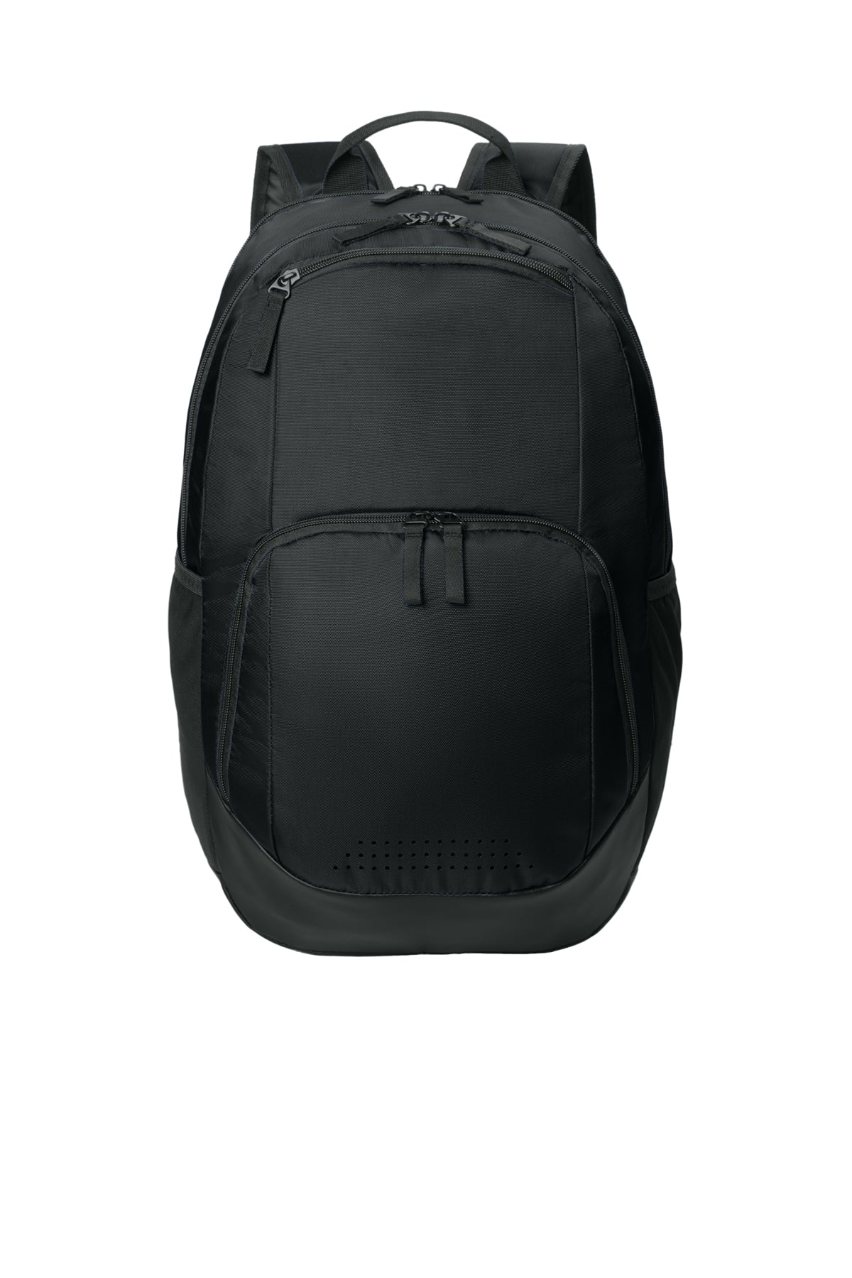 Sport-Tek Rec Backpack (Ball Holder) - Black