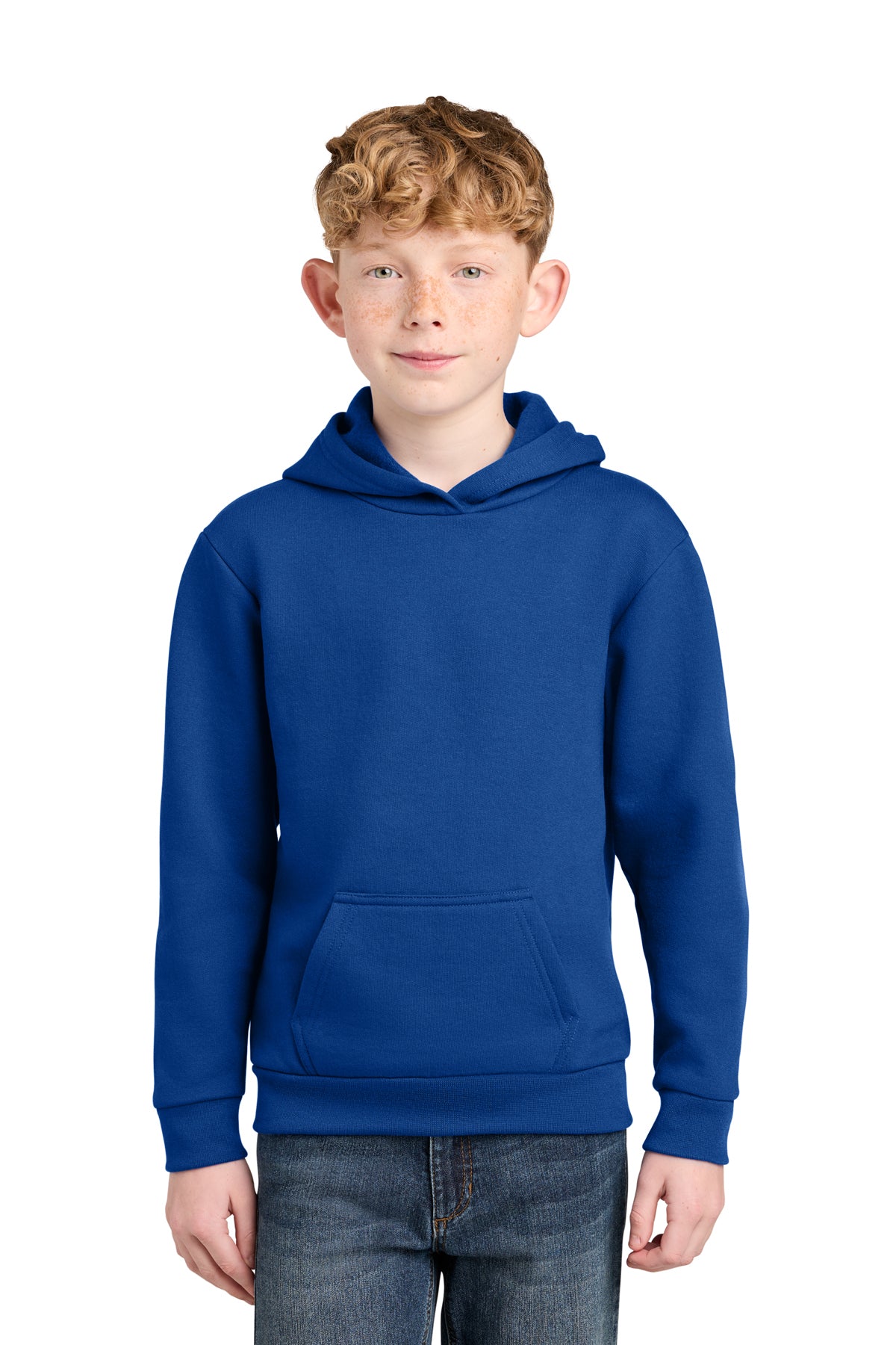 Port & Company Youth Core Fleece Pullover Hoodie - Royal
