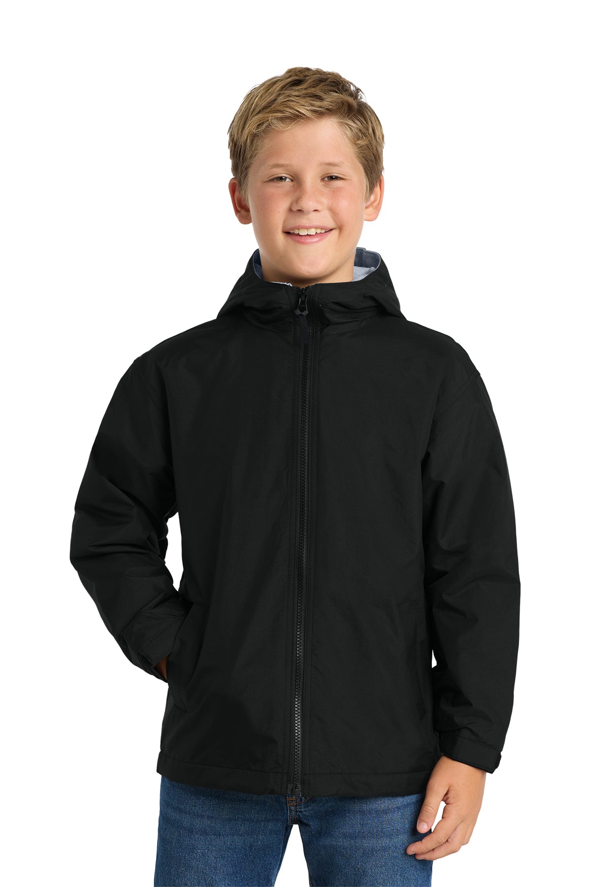 Port Authority Youth Team Jacket - Black