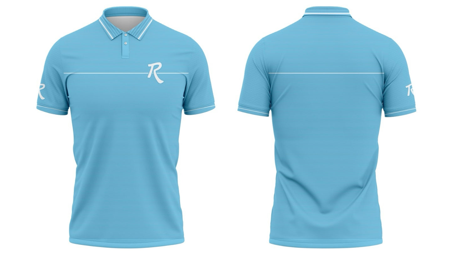 Coastal Links Golf Polo — custom breathable performance polo shirt by RadWay Golf