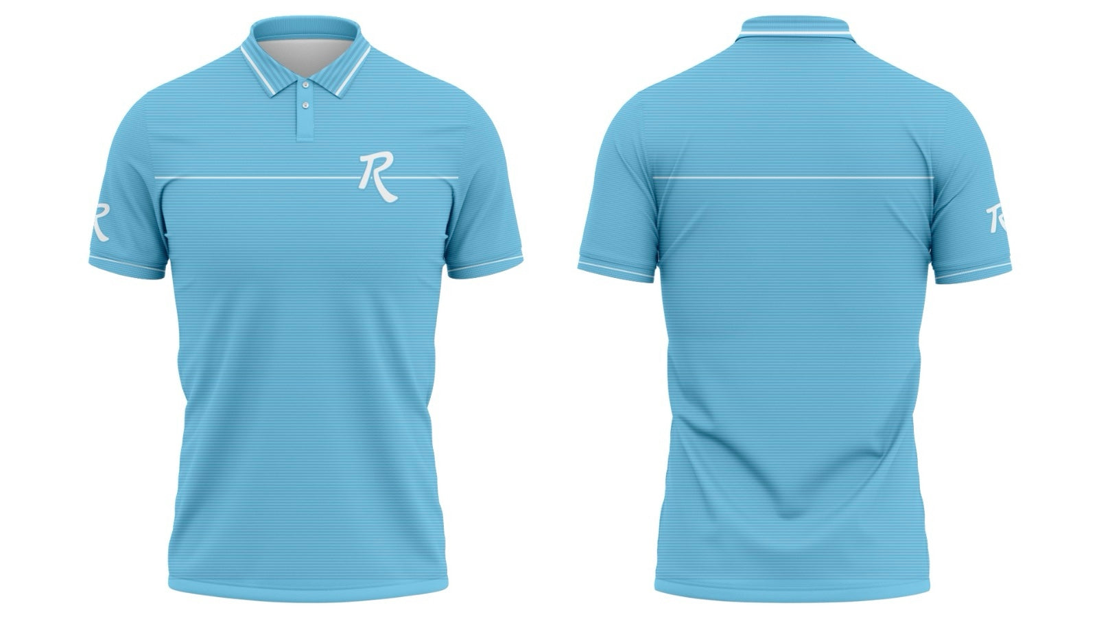 Coastal Links Golf Polo — custom breathable performance polo shirt by RadWay Golf