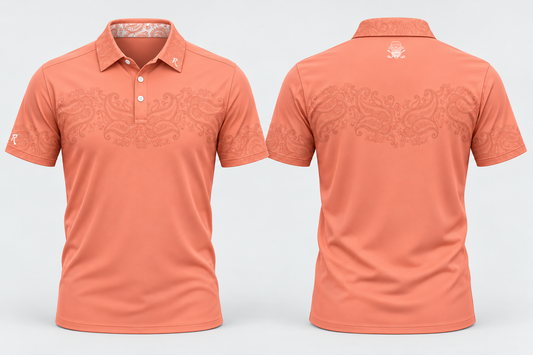 Golfing Diesel Polo — Coral Bandit