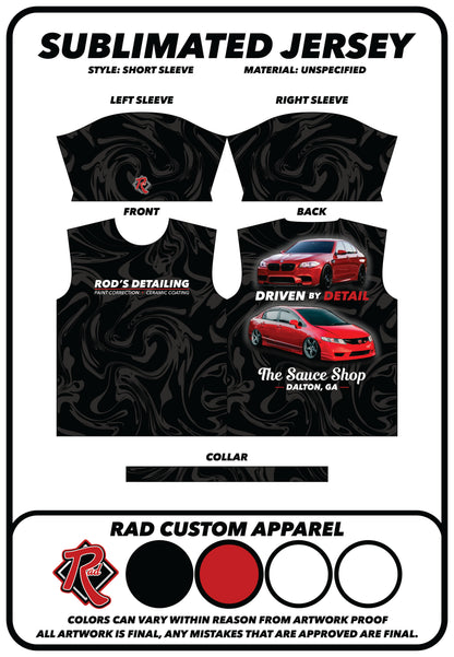 Rods Detailing / Driven by Detail Premium Jersey