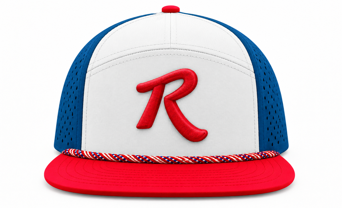 Zapped Osprey — Red / White / Blue