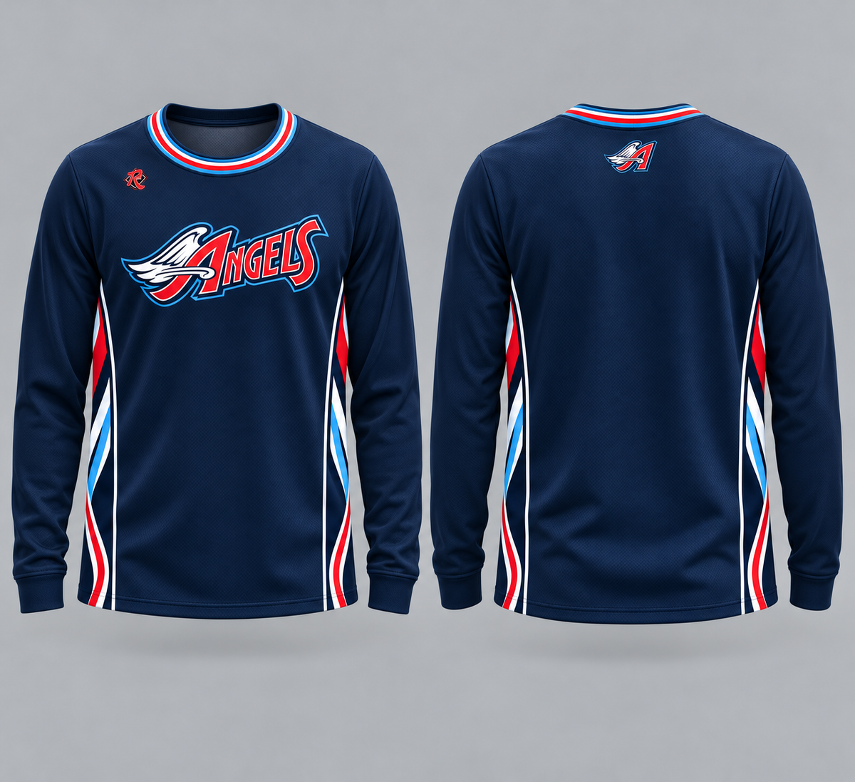 Angels Basketball long sleeve — Navy