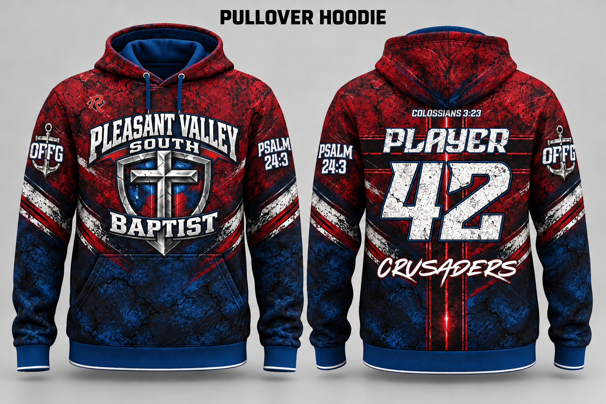 Pleasant Valley South Baptist Crusaders hoodie
