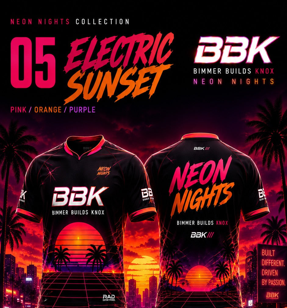 Electric Sunset — Neon Nights Jersey