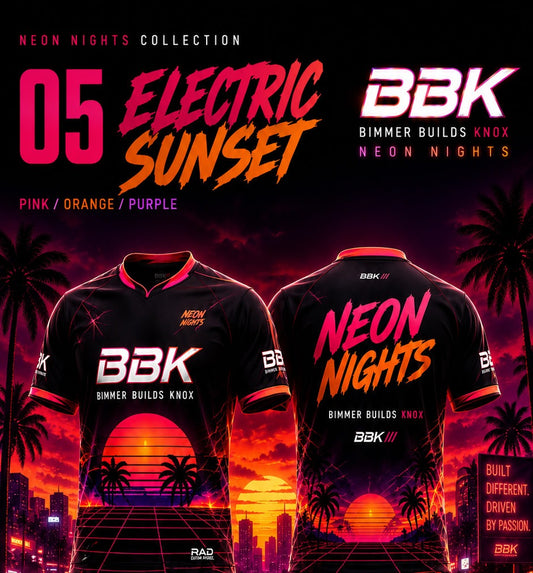 Electric Sunset — Neon Nights Jersey