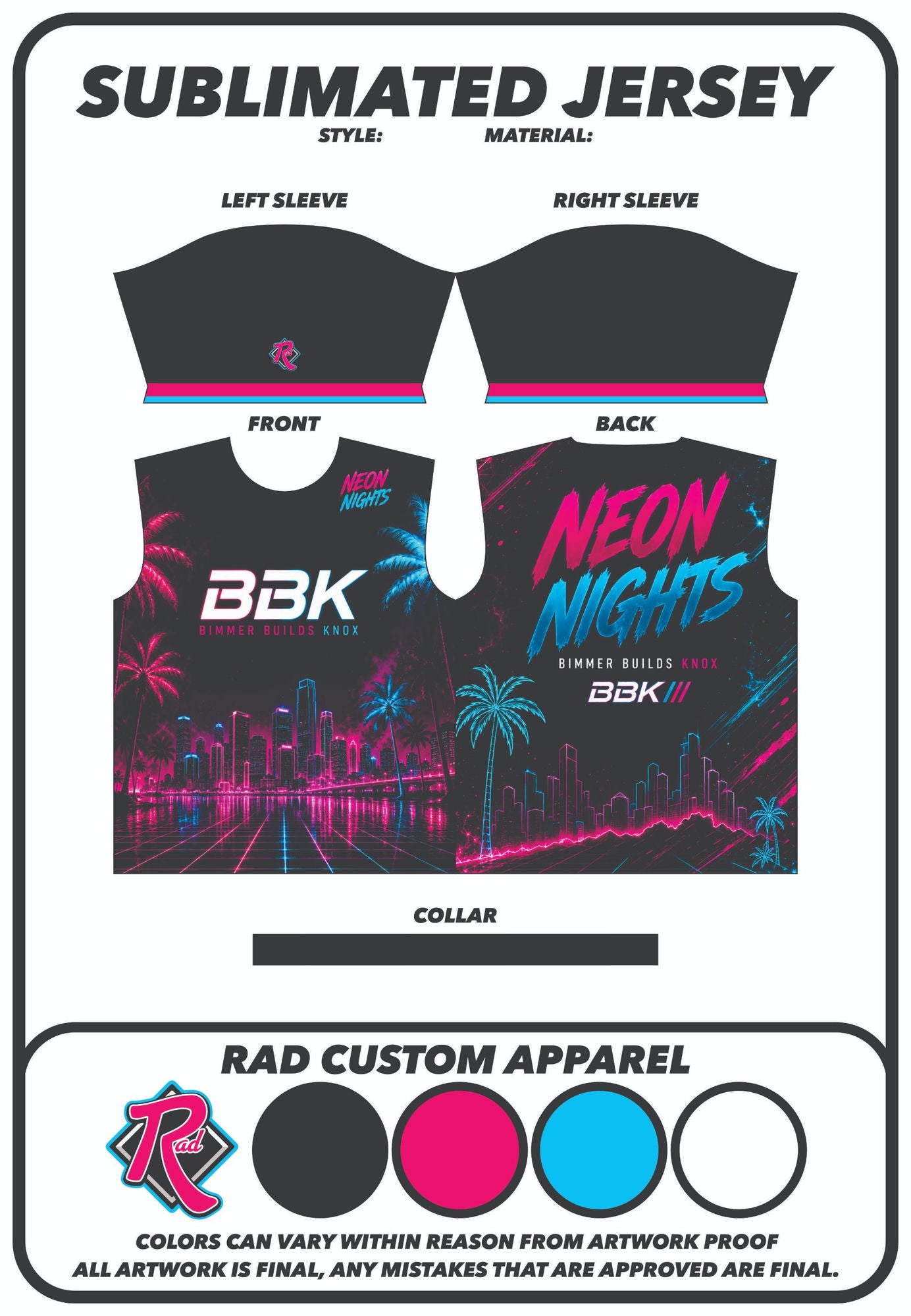 Miami Nights — Neon Nights Jersey