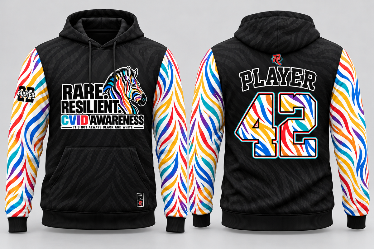 Rare Resilient hoodie — black