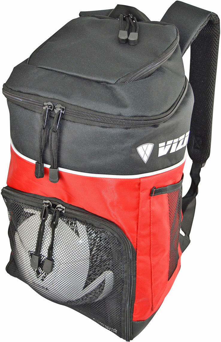Vizari Titan Soccer Backpack - Red
