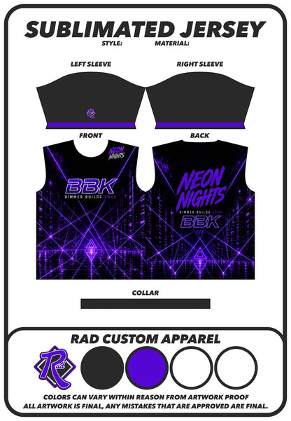 Ultraviolet — Neon Nights Jersey